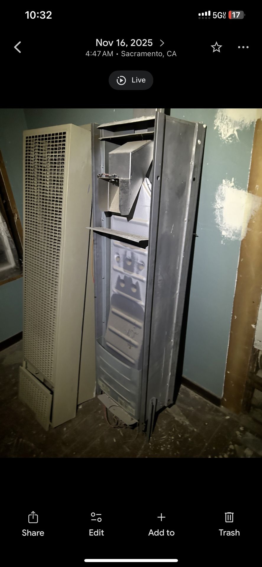 Double Sided Wall Furnace