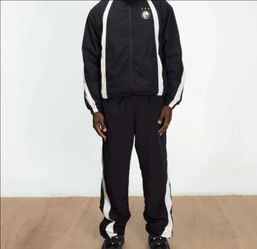 Patta Black/White Stadium Track Suit/Set SS26 Mens Size XL