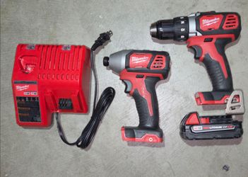 Milwaukee M18 Cordless Lithium-Ion 2-Tool Combo Kit (Model 2691-22)