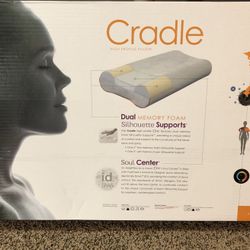 Cradle one memory foam pillow