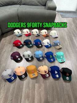 MLB New Era Dodgers 9forty A Frame SnapBack Hat