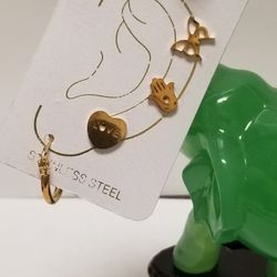 4 pcs Stud Earrings set