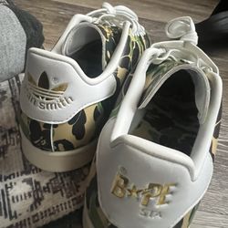 Adidas Stan Smith x Bape ABC Camo Pick Up Only (no Box)