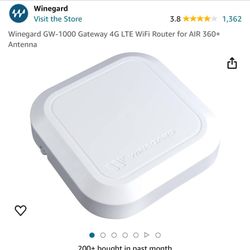 Winegard GW-1000 Gateway 4G LTE WiFi Router for AIR 360+ Antenna