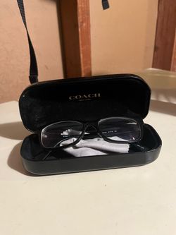 Coach HC6089 5002 Black Eyeglasses Frame 51-16-135 With Case & Cloth Like New Send me an offer