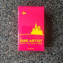 A Fake Artist Goes to New York Party Game