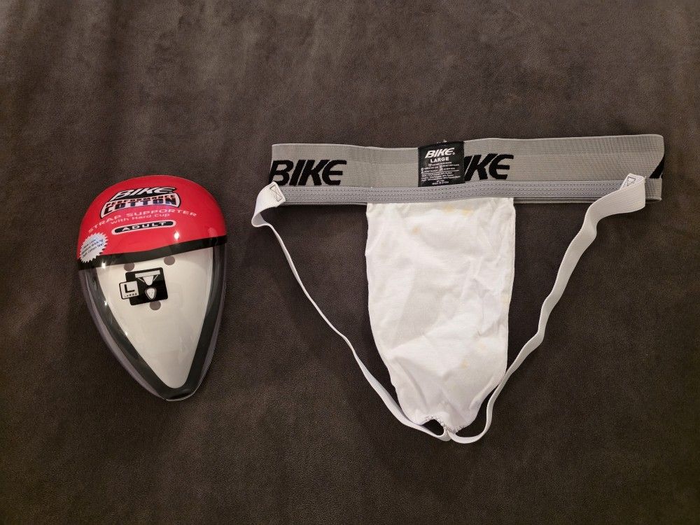 Large Men's Bike Jockstrap Jock Athletic Supporter 