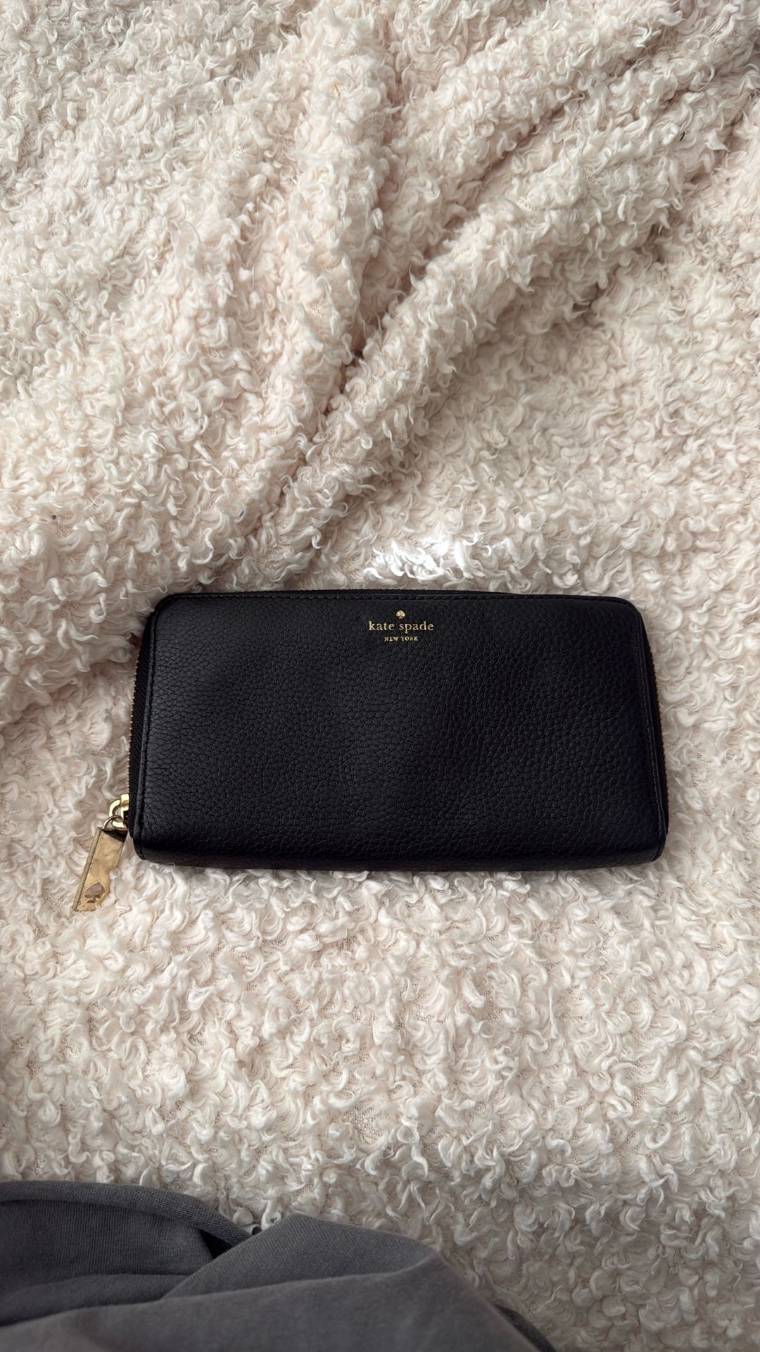 Kate Spade Leather Wallet Black