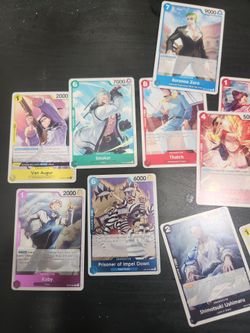 One piece cards 10$