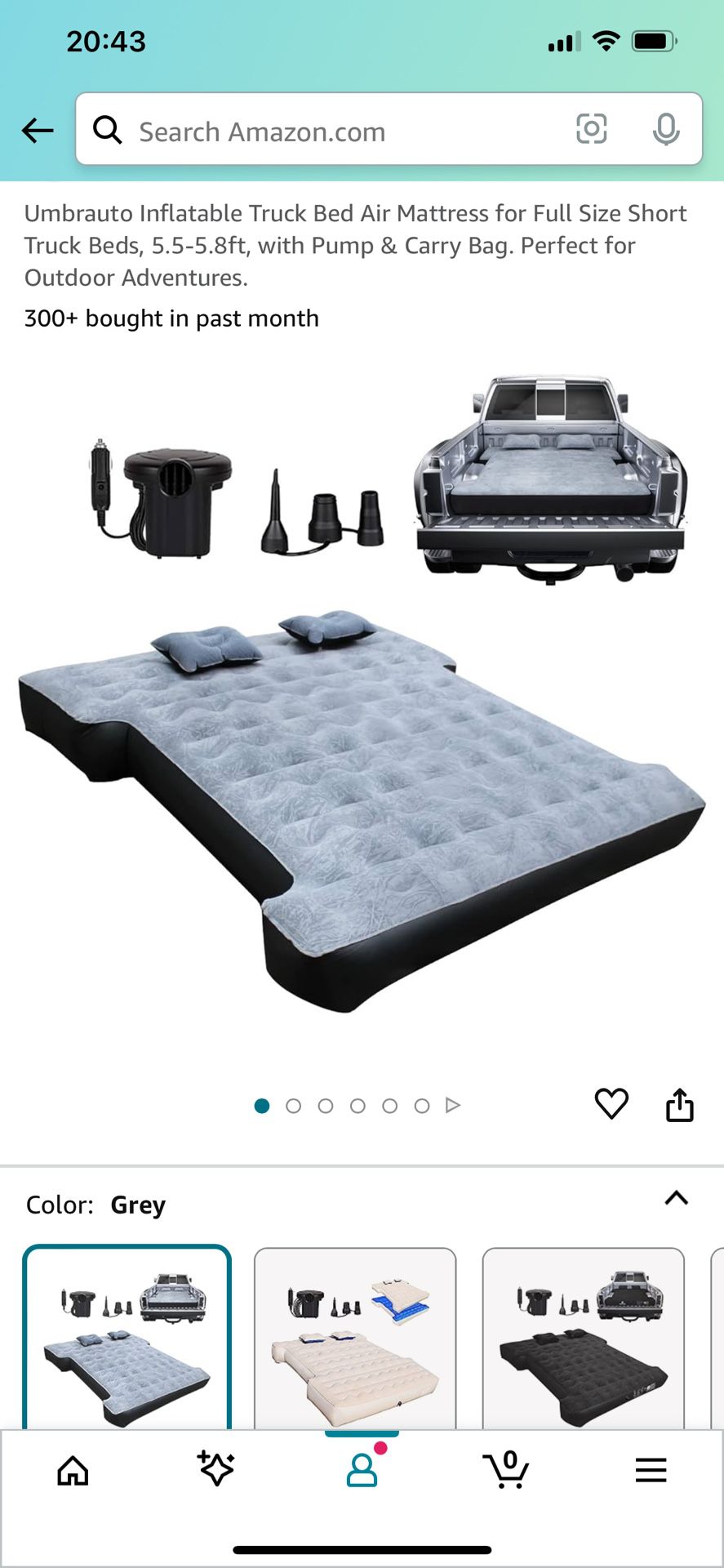 Inflatable Truck Bed Air Mattress