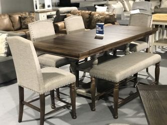 Brand New dining set counter height rustic