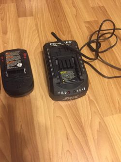 18 volt hammer/drill comes with 2 batteries charger and built in level. South philly