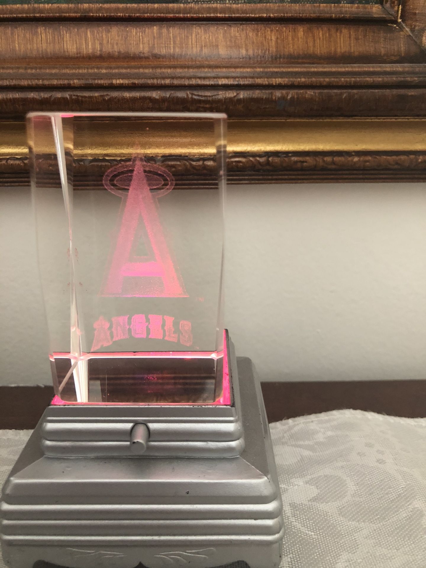Anaheim angels glass light