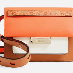 2019 MCM Small Milano Leather Shoulder Bag "Retired" Hard to find MSRP $1,620