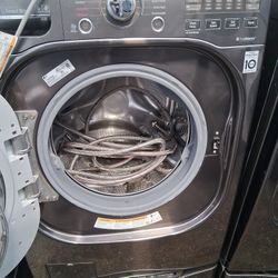 Lg Washer And Dryer Set Electric With Pedestal Washer Sidekick Extra Large Capacity 