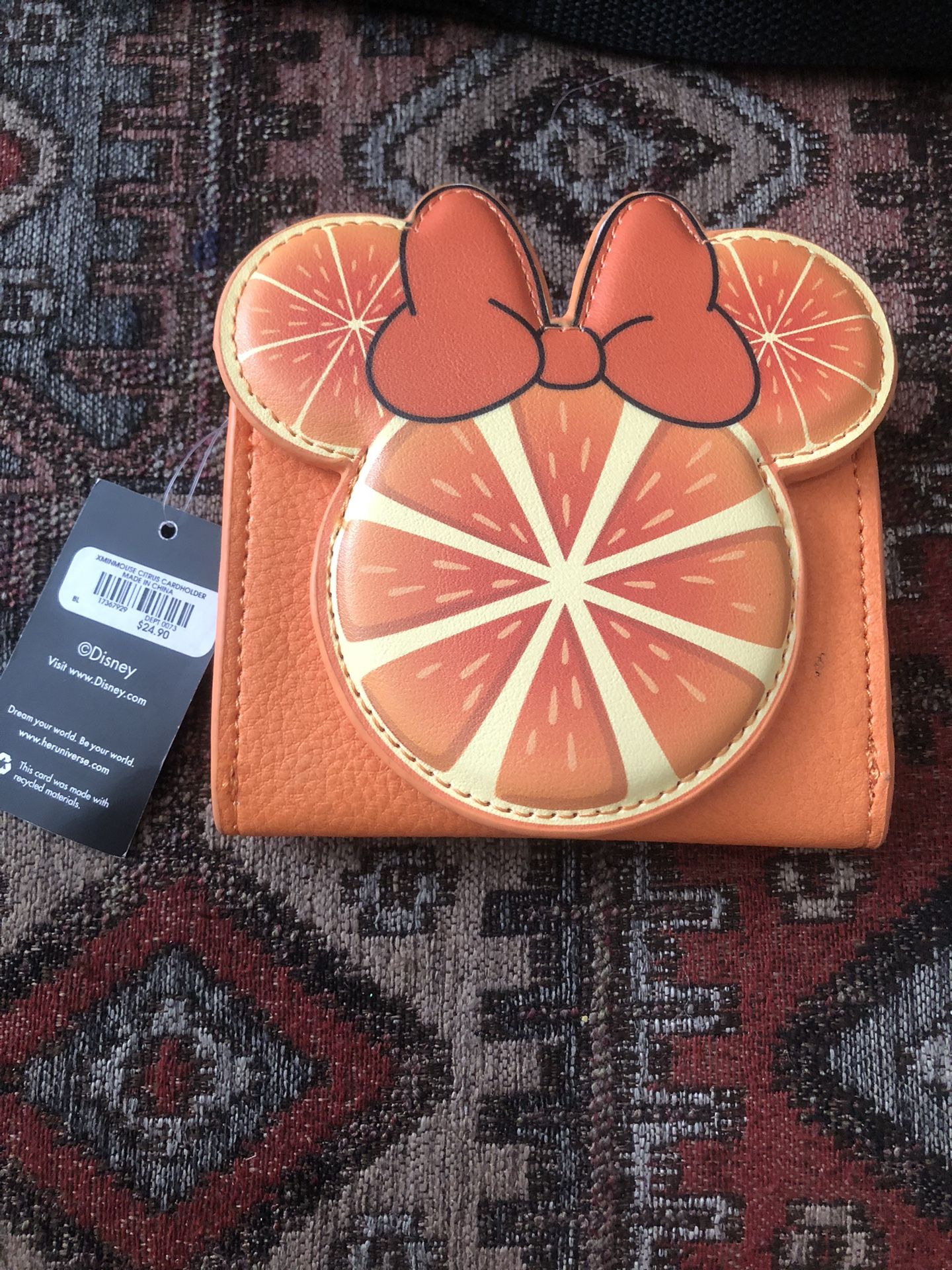 New Mini Mouse Citrus Cardholder