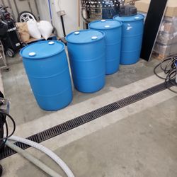 55 Gallon Rain Barrels