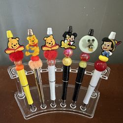 Customize Beaded Pens & Keychain 