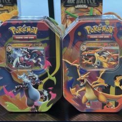 Pokémon Mega Charizard EX Tin SEALED