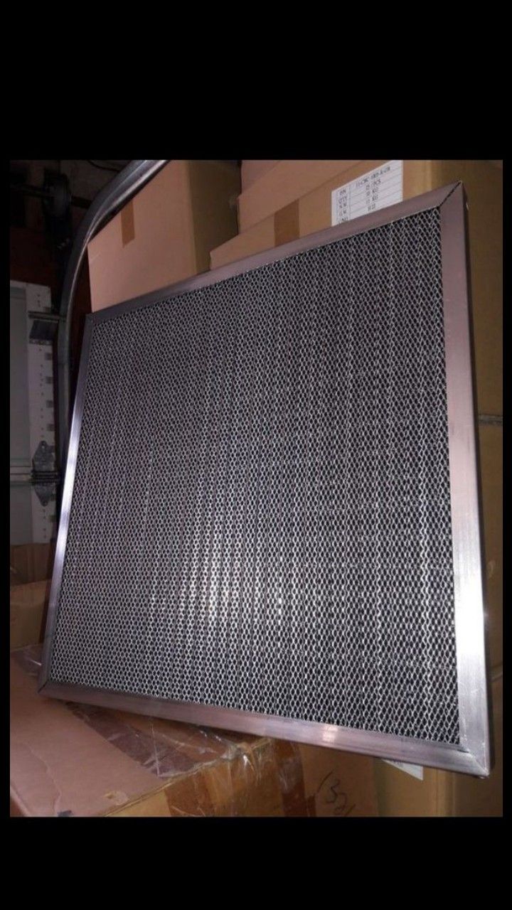 Washable central air conditioner filter