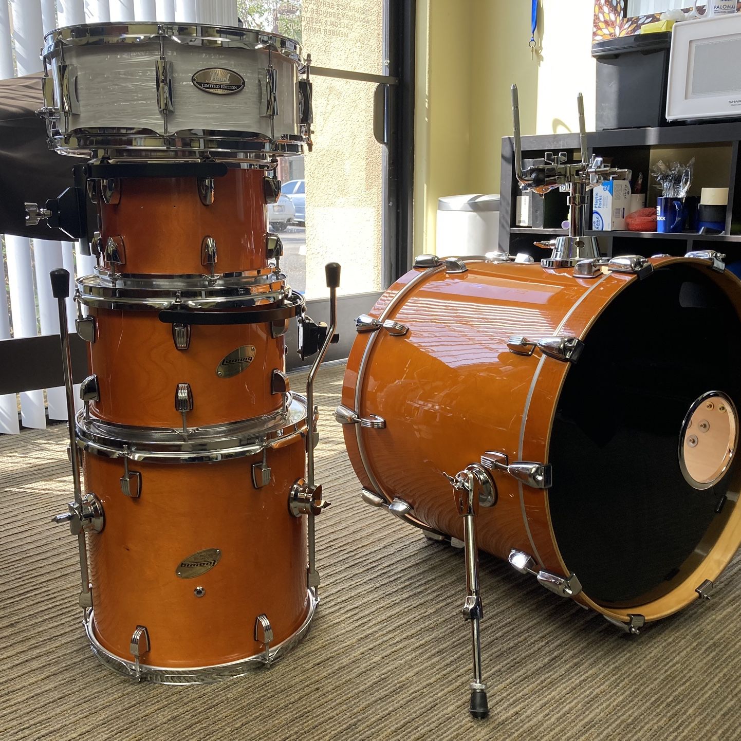 Ludwig Accent CS Custom Drums for Sale in Huntington Beach CA