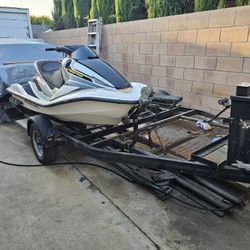 Honda Aquatrax And Doubel Ski Zieman Trailer 