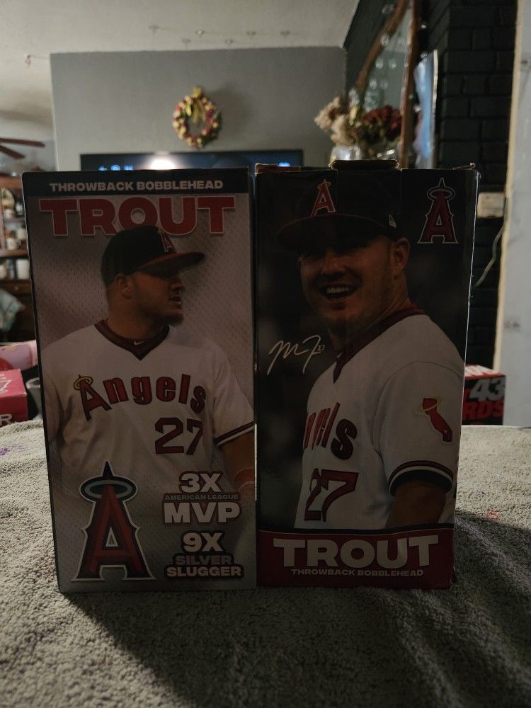 mike trout bobblehead
