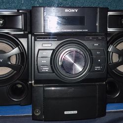 Sony CD Player Mini Hi-Fi Component System w/ iPod compatibility