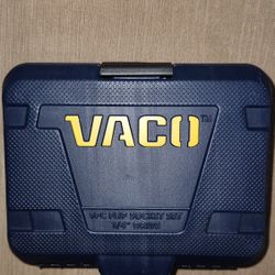 Vaco Impact Ready 9pc Flip Socket Set Metric And Standard