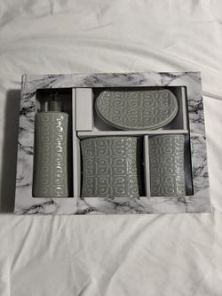4 Piece Bath Set