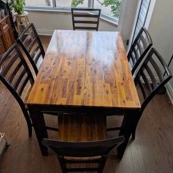 Modern 6-piece dining set