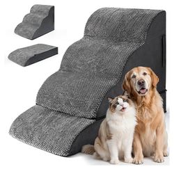Dog Stairs for Small Dogs, Puppy, Older Cat, High Density