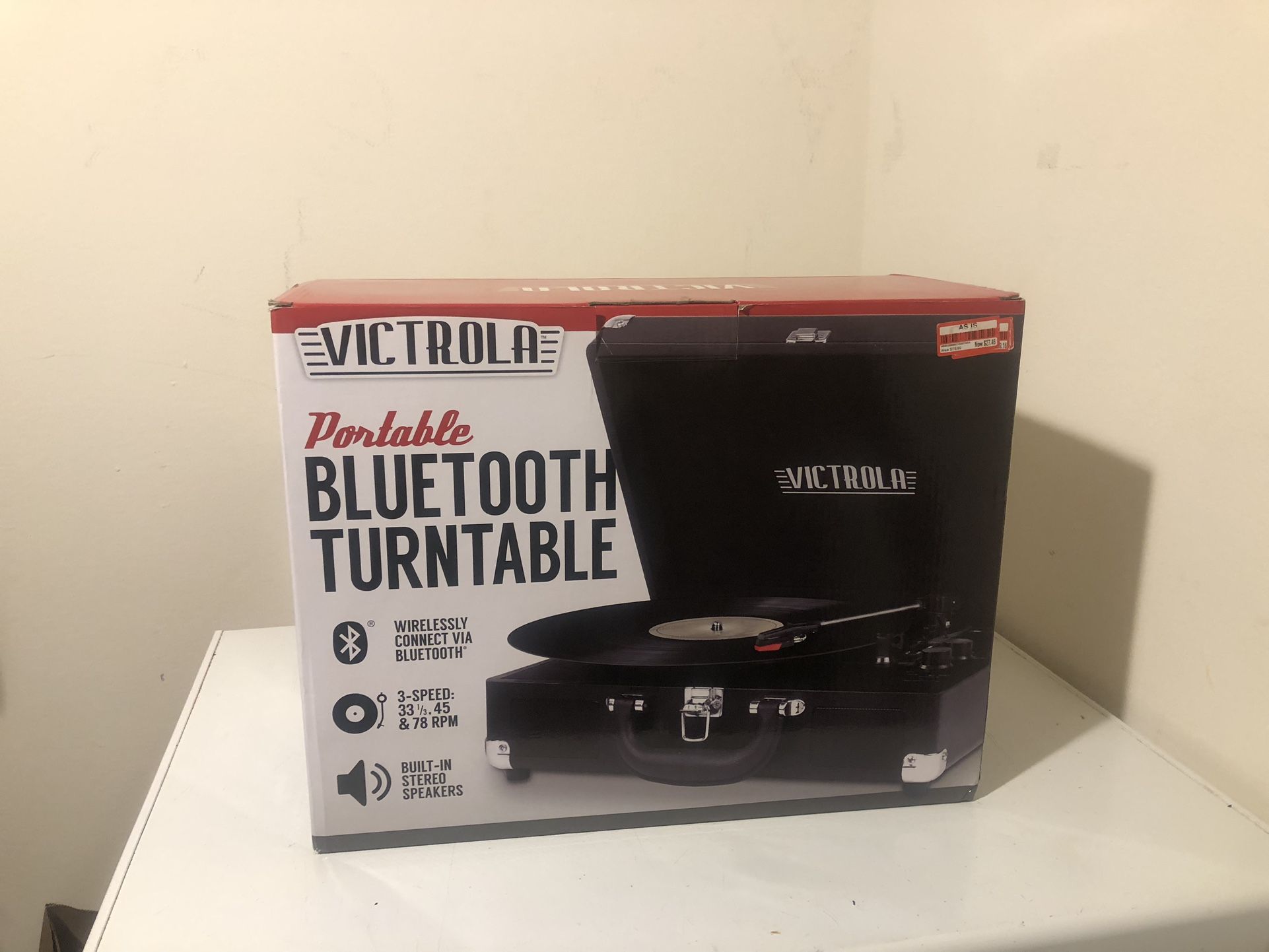 Victrola Portable Bluetooth Turntable