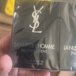 YSL LA Nuit EDT Sample Set X 12
