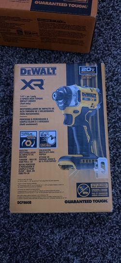 New DeWALT XR 20V Impact