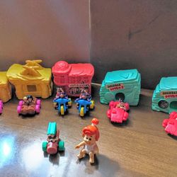 vintage 1994 McDonald's Happy Meal toys from The Flintstones movie