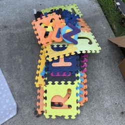 Cushioned Alphabet Tiles