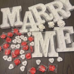 Marry Me Sign 