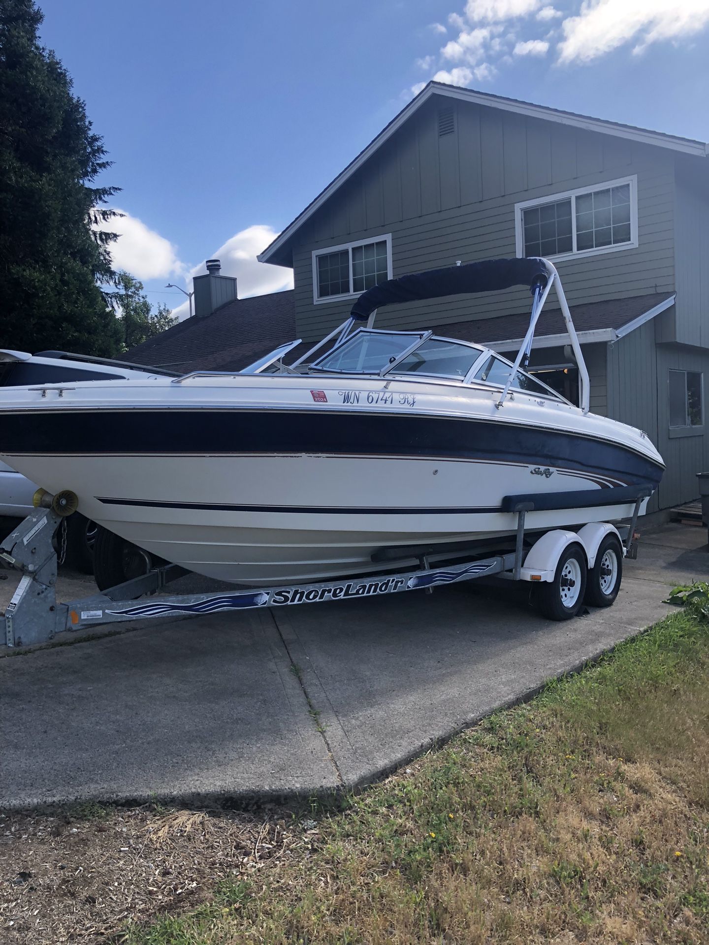 1999 Sea Ray, Bayliner, Bluewater, four winds, Yamaha, 210 Bow rider