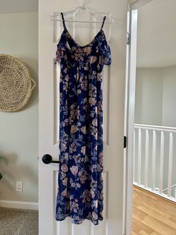 Navy Maxi Dress