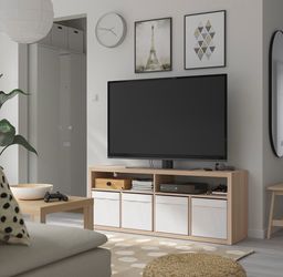 IKEA TV Stand with Storage Drawers