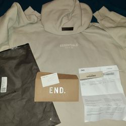 Fear Of God Essentials Relaxed Hoodie Large