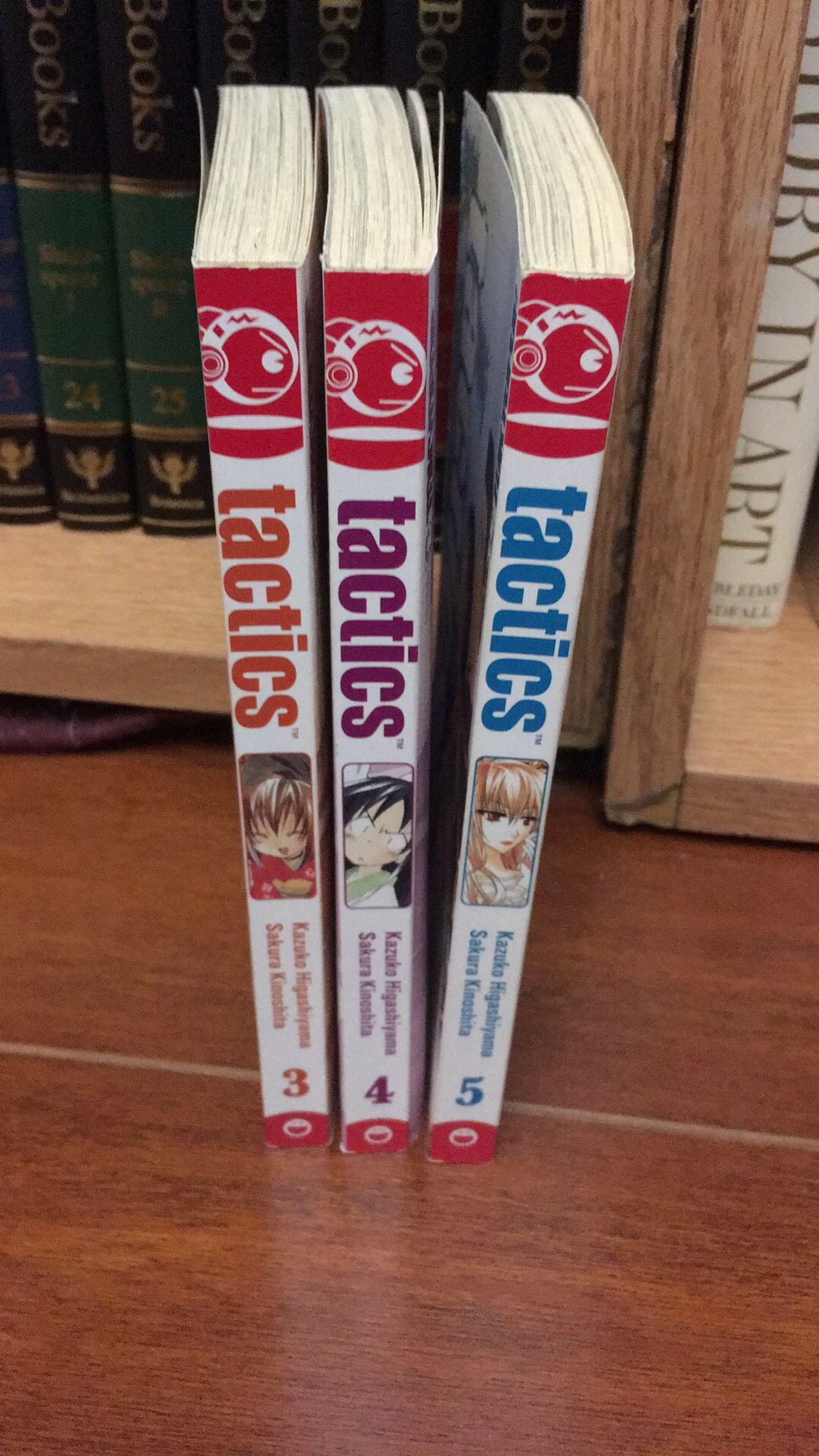 Tactics manga 3-5