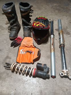 Shocks and struts for KTM motorcycle