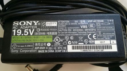 Sony AC Adaptor VGP-AC19V48