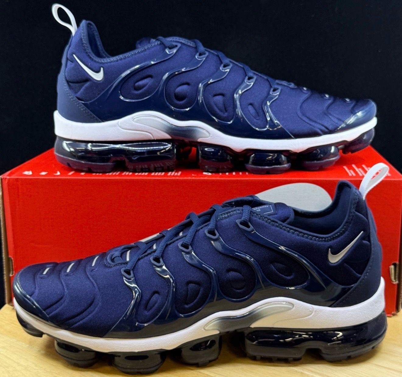 Men Nike vapormax plus available 8,9,10.5