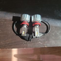 Brand New Led Headlight Bulbs H11 6000k Super Bright White Color Plug And Play 
