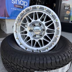 17” KMC Wheels Bfgoodrich Tires