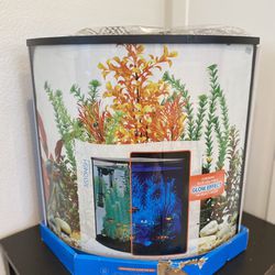 Top Fin Corner Aquarium Fish Tank
