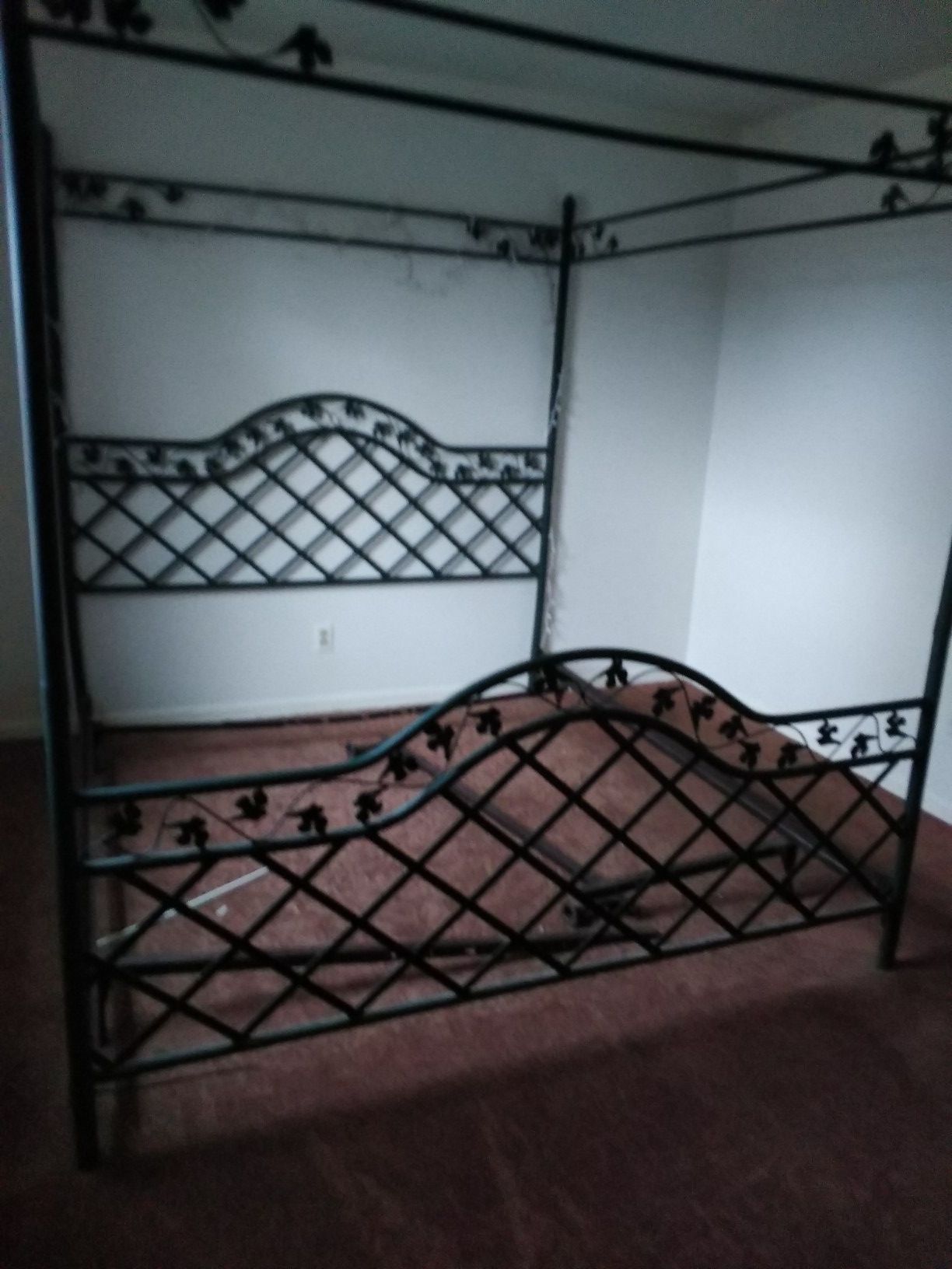 King size bed frame